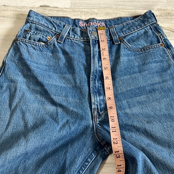 Mother Snacks High Waisted Twizzy Skimp Jeans Size 26 NWT - Picture 12 of 13